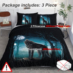 Moon Wolf Bedding