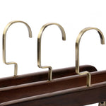 Retro Solid Wood Pants Hanger Pants Clip Wooden Pants Clip Skirt Clip