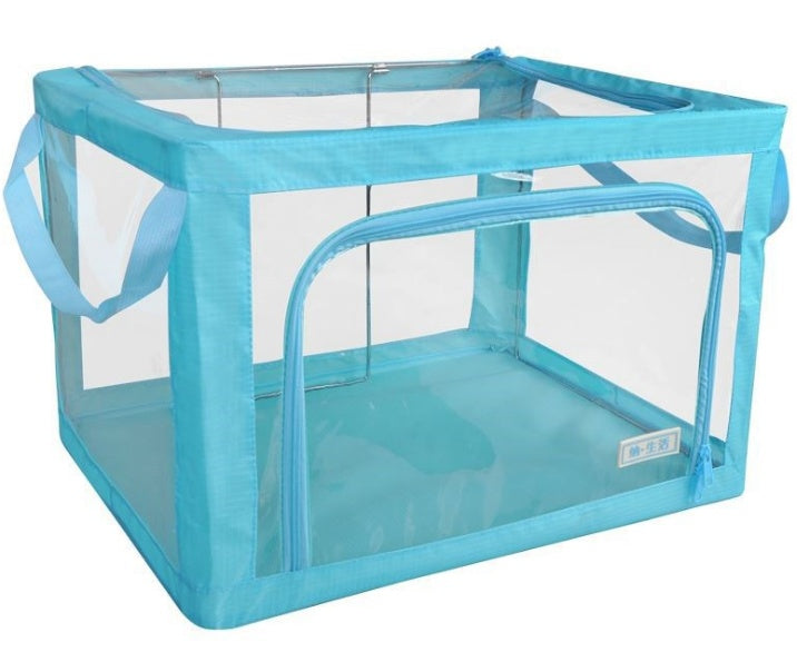 New transparent storage clothes box