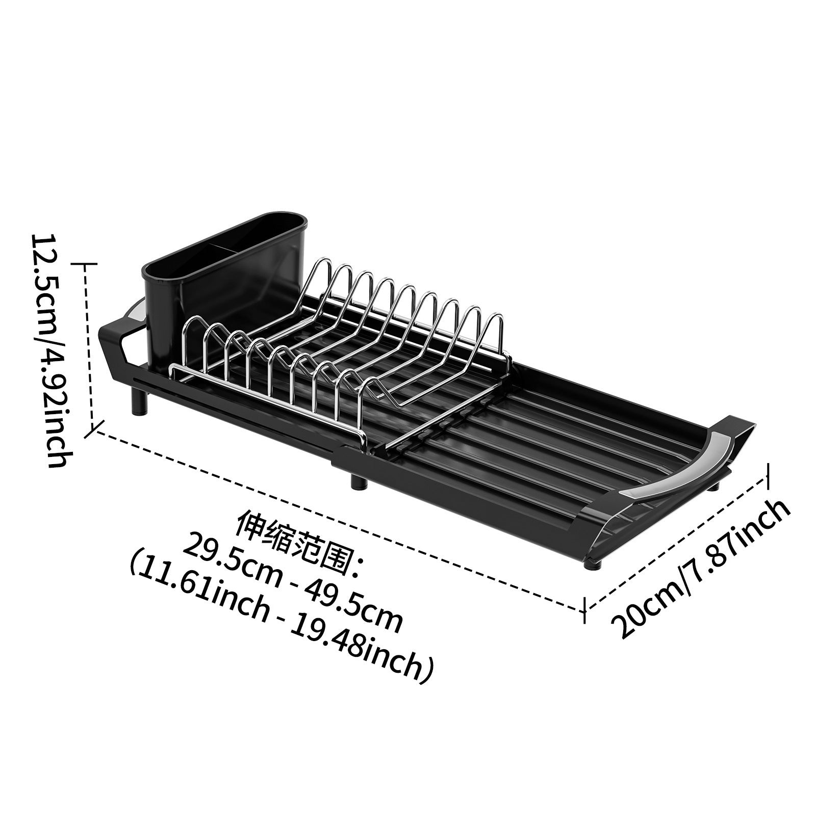 Kitchen Single-layer Dish Rack