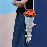 Bouquet Buggy Hanging Flower Bag Backpack