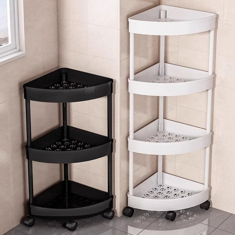 Bathroom Shelf Floor Multi-layer Kitchen Angle Frame Bathroom