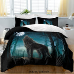 Moon Wolf Bedding