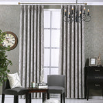 Living Room Chenille Blackout Curtains
