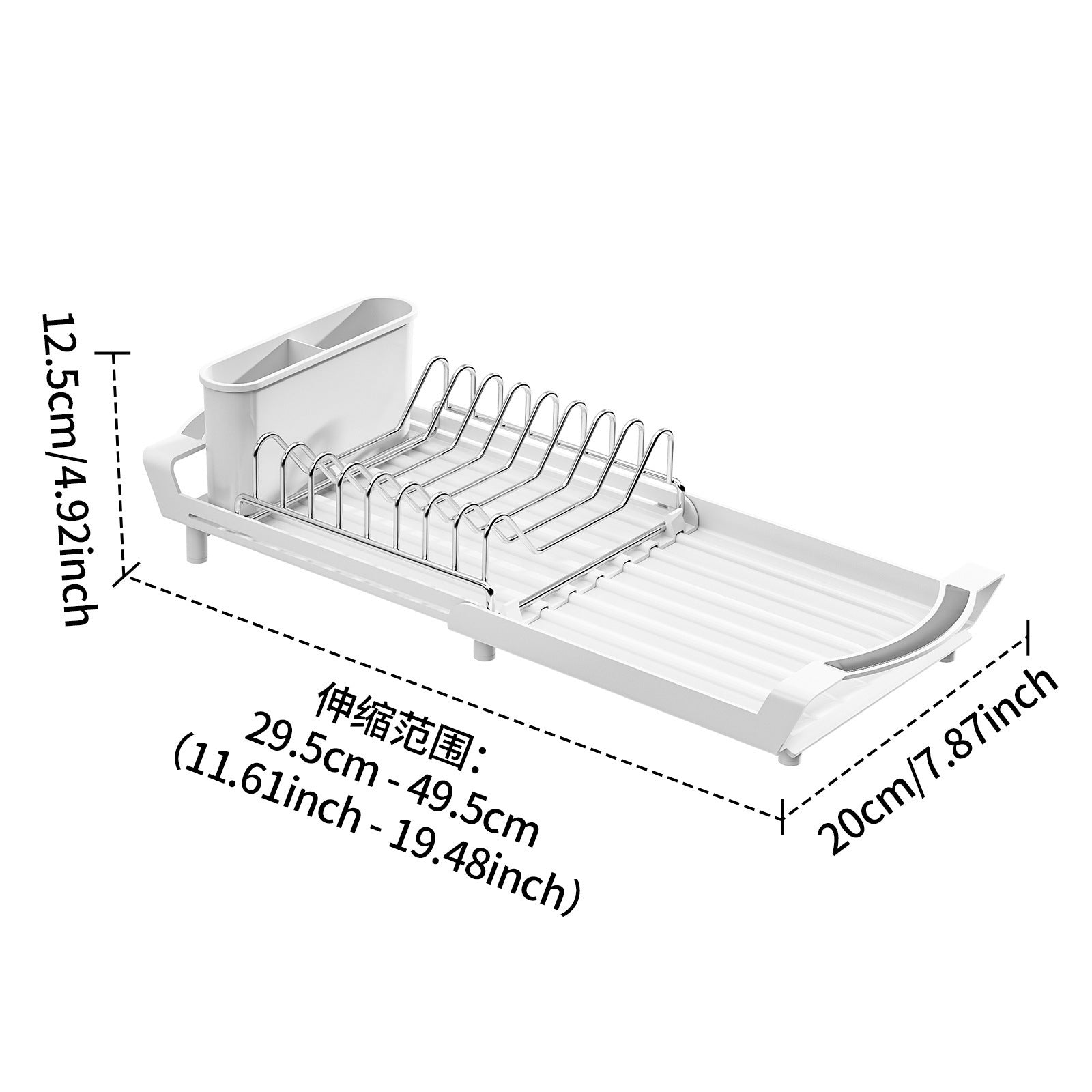 Kitchen Single-layer Dish Rack