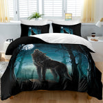 Moon Wolf Bedding