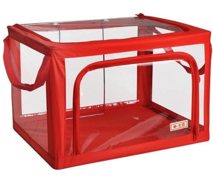 New transparent storage clothes box