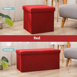 Cotton And Linen Storage Stool