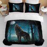 Moon Wolf Bedding