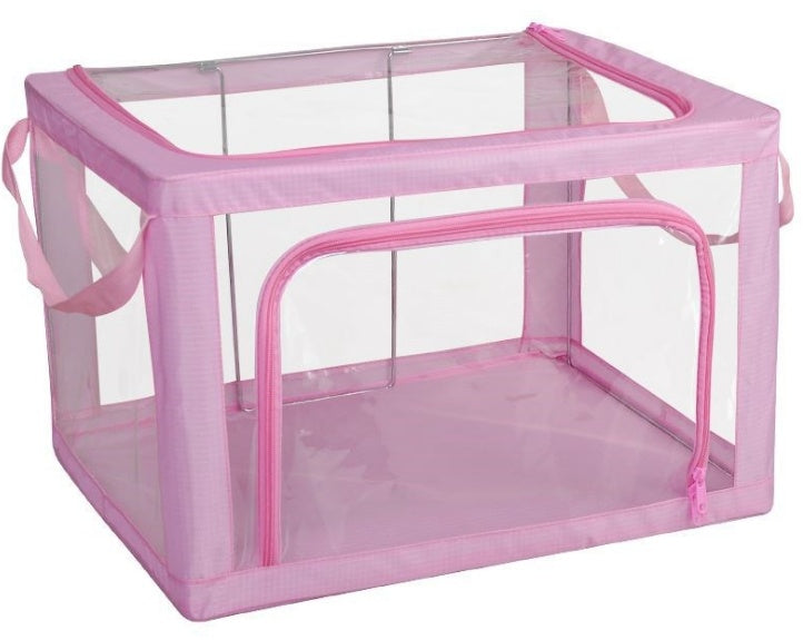 New transparent storage clothes box
