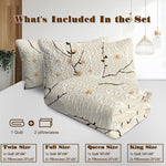 Tree Branch Patterned Blankets