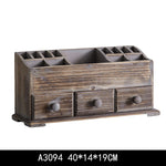 Solid Wood Desktop Cosmetic Case