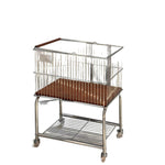 Removable Linen Basket Trolley Large Capacity Dirty Clothes Basket