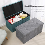 Cotton And Linen Storage Stool