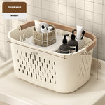 Removable Linen Basket Trolley Large Capacity Dirty Clothes Basket