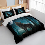 Moon Wolf Bedding