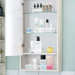 Transparent Plastic Desktop Storage Box Set