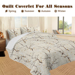 Tree Branch Patterned Blankets