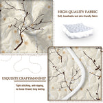 Tree Branch Patterned Blankets